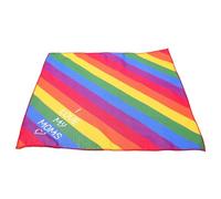 VOSAREA Rainbow Polyester Bandana Pride Medium for to Pet Dogs Small and Comfortable Triangle Bib Snug Fit Cats Special Occasions and Casual Outings