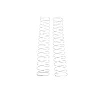 VOSAREA Rectangular Flat Spring, Trapezoidal Compression Spring, 2pcs Stainless Steel with Vibration Absorption for Industrial Applications