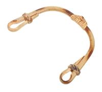 VOSAREA Replacement Rattan Teapot Handle with U-Shape Design for Stable Grip and Easy Installation, Sturdy Natural Material Suitable for DIY Teapot Part Upgrades and Quick Repairs