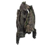 VOSAREA Resin Hollow Tree Trunk Hide for Reptiles with Natural Appearance, Multi-species Shelter Suitable for Aquarium Landscape Decor and Terrarium, Lizard and Snake Hideout
