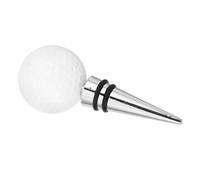 VOSAREA Reusable Golf Style Wine Bottle Stopper with Leakproof Silicone Seal, Decorative Rubber and Alloy Material, for Holiday Gifting and Household Use, Keeps Wine Fresh and Airtight