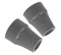 VOSAREA Rubber Feet for Canes for Walking Devices with Antislip Design 2pcs Non-Slip Cane Tips Replacement Crutch Pads Suitable for Everyday Use and Travel