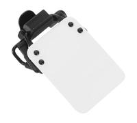 VOSAREA Shooting Eye Patch for Glasses Adjustable Occluder Clip Abs White for Shooting Glasses Frames Target Practice in Challenging Light Environments