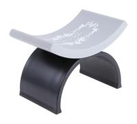 VOSAREA Silicone Hand Pillow U Shape Nail Cushion Washable Easy to Use Arc-shaped Bracket Portable Nail Art Work Fits The Manicure Table