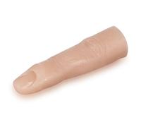 VOSAREA Silicone Nail Practice Finger for Nail Art Beginners and Salon Artists High Simulation Easy to Carry
