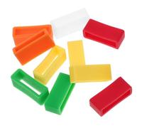 VOSAREA Silicone Watch Band Random Color Replacement 10pcs Wear Resistant Retaining, Wear Resistant Retaining Watch Accessories for Old and Worn Straps for Wristwatches for Friends