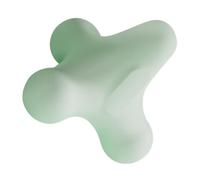 VOSAREA Small Massage Ball Handheld TPE Multi-use Back Massaging Ball Practical Green Muscle Relief Tool for Legs and Shoulders Easy to Carry for Home Use on The Go