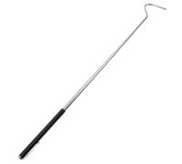 VOSAREA Snake Hook with Retractable Shaft Stainless Steel Retractable Portable Catching Tool for Reptiles and Snakes Suitable for Playing and Wild Catching