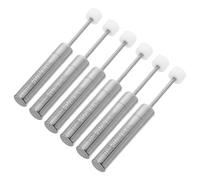 VOSAREA Soft Close Trash Can Damper Piston Replacement Parts 6Pcs 55-59N Hydraulic Silent Lid Mechanism for Kitchen and Office Use 3.3 Inch Metal Damping System