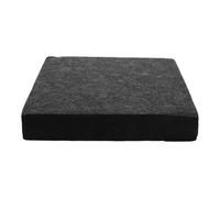 VOSAREA Soundproof Pads for Recording Studios and Home Theaters Instrument with Simple Light Gray Design Acoustic Insulation Speaker Pad Made of Polyester for Speakers Desk