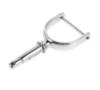 VOSAREA Stainless Steel Canoe Paddles Holder 1/2 Inch Oar Locks, Easy to Install and Replace, Versatile Compatibility for Marine Use on Boats and Row Boats