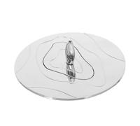 VOSAREA Stainless Steel Universal Jar Candle Lid Dust Protection Heat Retention Features Silver Candle Jar Cover Indoor and Outdoor Use