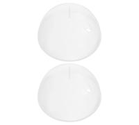 VOSAREA Steamer Covers with Heat Resistant Material and Balanced Heat Distribution 2pcs Replacement Lids Easy Maintenance for Cooker Suitable for Household Kitchen Cooking