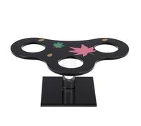 VOSAREA Sushi Roll Holder Stable Bracket Bottom, Simple Shape with and Japanese Style Acrylic Ice Cream Cone Stand Display Rack for Multitasking Process Party