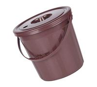 VOSAREA Tea Dregs Bucket Portable Tea Leaf Holder Trash Can for Home Office Use Lid