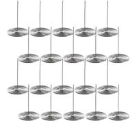 VOSAREA Teapot Strainers Spring Filters Tea Pot Accessories Stainless Steel 20pcs with Good Filtering Effect and Easy to Clean for Tea Drinking and Collection