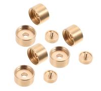 VOSAREA Trumpet Button Buckle Simple Trumpet Accessories Copper Material Beautiful Appearance Excellent Design Not Easy to Deform Practical Musical Instrument Tool for Band and Orchestra