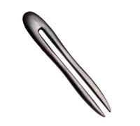 VOSAREA U-shaped Hair Pin Stick Made of Black Sandalwood Elegant and Simple Design for Fixing and Decorating Hair for Birthdays and Parties