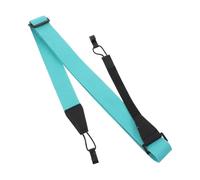 VOSAREA Ukulele Strap and Simple Design Blue Made of Sturdy Synthetic Material Adjustable Lightweight to Protect Ukulele, Suitable for Concert and Hawaiian Guitar Use