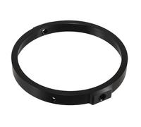 VOSAREA Universal 5.75 Inch Motorcycle round Headlight Bracket Black Chrome Retro Housing Mounting Ring Compatible with LED Bulbs for Motorbike Lighting Accessories