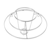 VOSAREA Vintage Iron Wire Cage Pendant Lamp Shade Frame for E27 Bulbs, Vibration Resistant Lamp Bulb Shade Holder Ideal for Bedrooms and Home Lighting