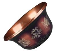 VOSAREA Vintage Style Copper Buddhist Offering Cup for Home and Buddhist Worship, Versatile and Sturdy Water Offering Bowl that Does Not Fade Easily, for Rituals and Decoration