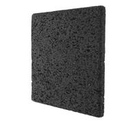 VOSAREA Volcanic Rock Korean Bbq Grill Plate 7.9x7.9 Inches Rectangular Stone Baking Sheet with Nonstick Surface and Smokeless Grilling for Indoor Kitchens and Home Use