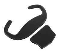 VOSAREA VR Face Cushion Set with Breathable Foam and Hindbrain Support, Sweatproof Replacement for Crystal VR Headsets during Extended Play