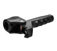 VOSAREA Walking Cane Assist 22mm Handle Replacement Black Plastic Cane Knob Stylish Trendy Mobility Aid for People with Mobility Issues Improving Posture and Balance