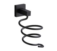 VOSAREA Wall Mounted Hair Dryer Holder with Two Kinds Aluminium with Strong Bearing Capacity and Thickened Base Hair Dryer Bracket Easy Installation for Barber Shop and Bedroom Dresser