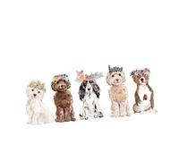 VOSAREA Wall Sticker Wall Sticky Dogs Wall Stickers Removable Waterproof Wall Decals for Kindergarten Home Bedroom Office Living Room Wall Sticker Animal Wall Decals
