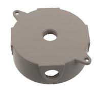 VOSAREA Weatherproof Electrical Outlet Box 5 Hole 1/2-inch Surface Mount Ceiling Light Socket Base Made of Aluminum Easy Installation and Adjustable Mounting for Lamp Fixtures