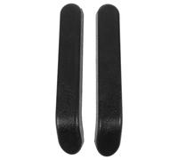 VOSAREA Wheelchair Armrest Pad Wheelchair Armrest Accessories Pu Soft Foam Comfortable Arm Rest Cushions Alleviate Arm Fatigue Universal Fit Black