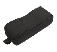 VOSAREA Wheelchair Headrest Black Neck Support Pillow Adjustable Height Reusable Headrest Attachment for Manual Wheelchairs and Office Chairs, Comfortable Neck Cushion for Disabled Users