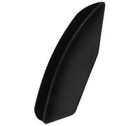 VOSAREA Wheelchair Side Mud Baffle Black Abs Plastic Splash Guard for Electric and Sports Wheelchairs Left Side Mudguard Replacement Part Protecting Components from Grit for Road Use