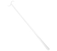 VOSAREA White Abs Two-in-one Dressing Stick and Shoe Slider Tool for Seniors and Adults, Assist with Putting on Shoes and Removing Socks, Lightweight Dressing Aid for Daily Living