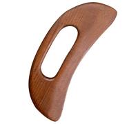 VOSAREA Wooden Gua Sha Massage Scraper Tool for Face and Head, Portable Scar Tissue Guasha Board with Smooth Surface to Relax Muscles, for Work and Travel Use