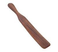 VOSAREA Wooden Long Handle Spurtle Spatula for Sourdough Mixing Roti Flier En Cookware Utensil Non Stick Kitchen Cooking Tool