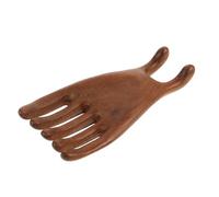 VOSAREA Wooden Scalp Massager Comb Designed as A Small Frog for Office Workers to Head and Eye Fatigue Elegant and Luxurious Wood Material, for Those Who Use Electronic Devices