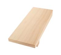 VOSAREA Wooden Sushi Serving Tray Rectangular Elongated Plate with Japanese Aesthetics for Serving Sashimi and Kitchen Charcuterie Platters, Versatile and Easy to Clean Sushi Sashimi Plate