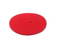 VOSAREA Youth Fencing Guard Pad Red Protective Foam Hand Cover | Carbon Fibre Construction, Soft Cushioning, Quick Wipe Clean, Designed for Little Hands during Club Practice Sessions