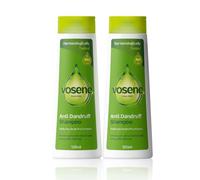 Vosene Anti Dandruff Shampoo 500ml x 2 Pack - Medicated Itchy Scalp Treatment with Salicylic Acid for Flaky Scalp Relief, Therapeutic Formula for All Hair Types
