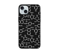 VOSERY Chemistry Formulas 1 Compatible with iPhone 15 Case Cute, Cool Phone Case Compatible with iPhone 15, Full Camera Protective Shockproof