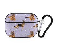 VOSERY Compatible with Airpods Pro 2nd Generation Case Cover - Cute German Shepherd Dog Love Case Compatible with Airpods Pro Case Cover, Case Compatible with Airpods Pro 2 Case