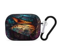 VOSERY Compatible with Airpods Pro 2nd Generation Case Cover - Cute Underwater Treasure Chest Case Compatible with Airpods Pro Case Cover, Case Compatible with Airpods Pro 2 Case