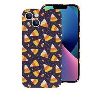 Vosery Compatible with iPhone 13 Case Rugged Slim 6.1 Inch - Pc Hard Shell Cartoon Cute Corn Kernels Print Cover Compatible with iPhone 13 Phone Case for Women Men, Anti-Scratch Shockproof