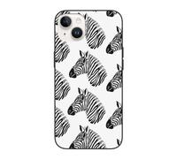 VOSERY Compatible with iPhone 14 Case Cute, Cool Zebra Black White Phone Case Compatible with iPhone 14, Shockproof Protective Phone Case