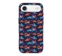 VOSERY Compatible with iPhone 17 Air Case Slim Rugged 6.5 Inch - TPU Fantasy Shark Print Pattern Cover Compatible with iPhone 17 Air Phone Case Thin for Women Men, Anti-Scratch Shockproof