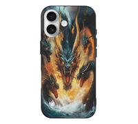 VOSERY Compatible with iPhone 17 Case Slim Rugged 6.3 Inch - TPU Fierce Mythical Multi Headed Dragon Pattern Cover Compatible with iPhone 17 Phone Case Thin for Women Men, Anti-Scratch Shockproof