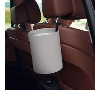 VOSERY Gary Car Trash Can, Mini Car Trash Bin, Car Garbage Can for Car Decor, Funny Car Accessories Interior for Women Men